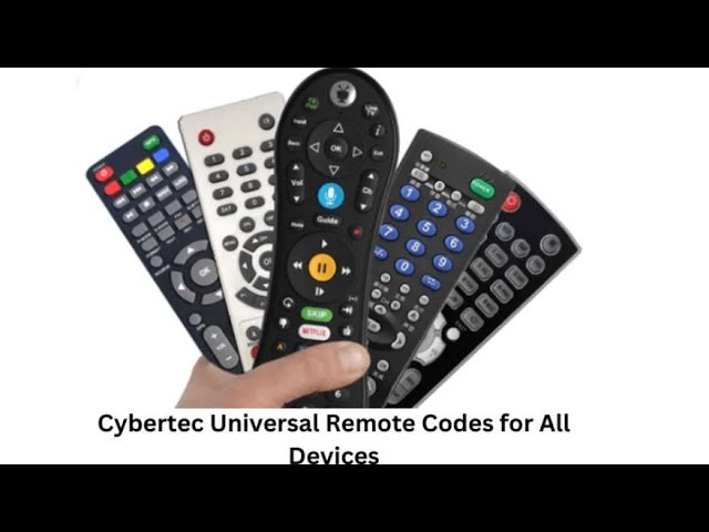 Cybertec Universal Remote Codes: Complete Guide