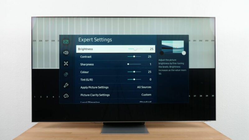 Dynamic Mode vs Standard on the Samsung TV: Comparison