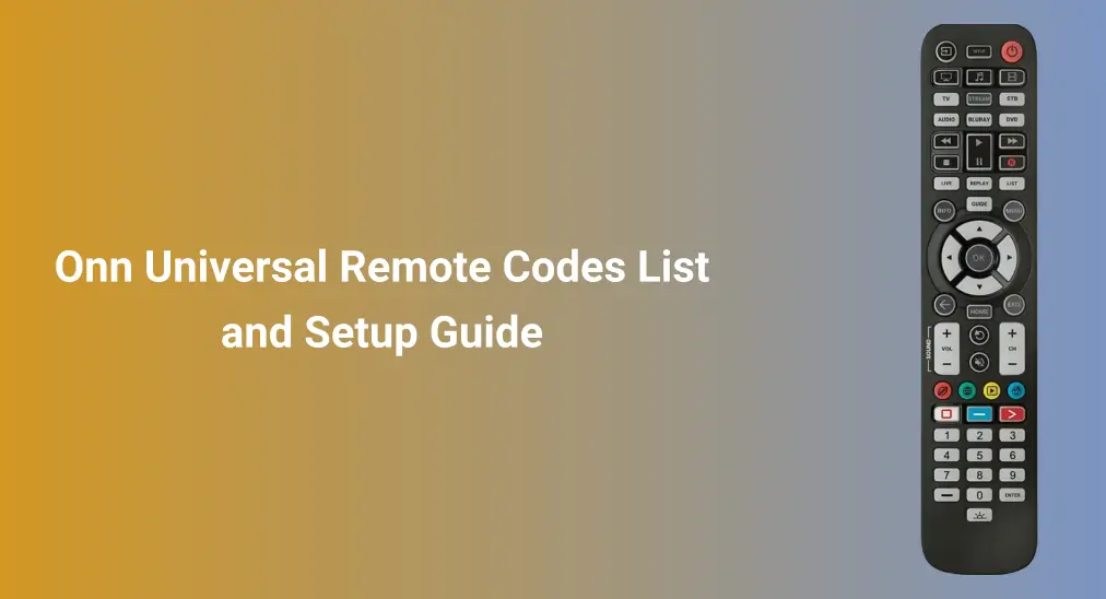 GE Universal Remote Codes For Vizio TV: Quick Guide