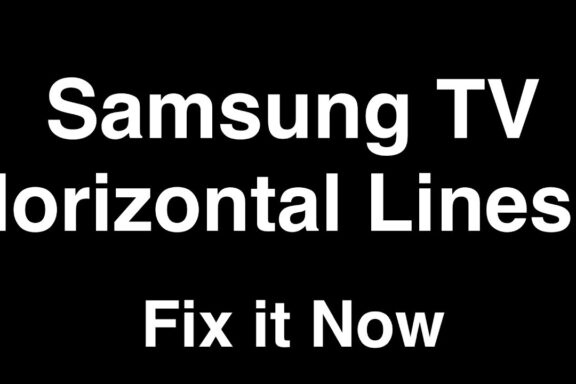 Horizontal Lines on Your Samsung TV: Fix Guide