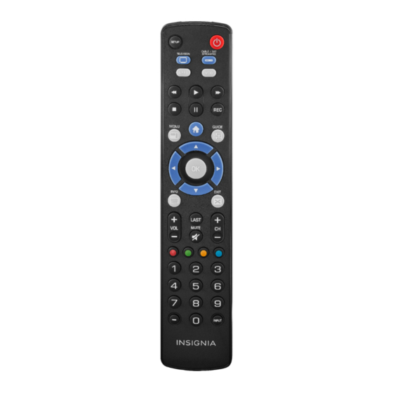 How to Program Comcast Remote to Insignia TV Guide