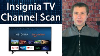 How to Run Auto Channel Search on Insignia TV Guide