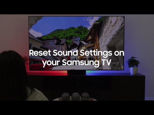 Master Samsung TV Sound Settings: Complete Guide