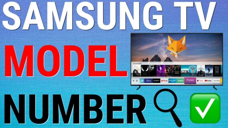 Samsung TV Model Number Lookup: Find Your Exact Series