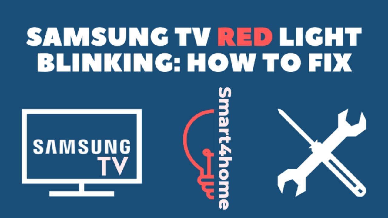 Samsung TV Red Blinking Light: What It Means