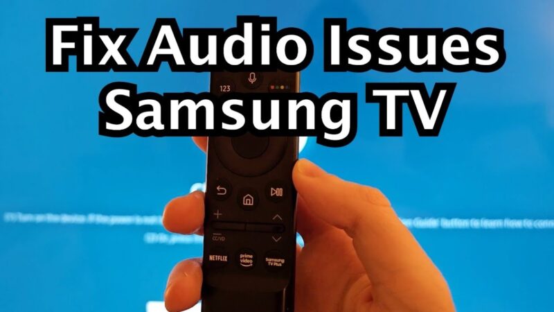 Samsung TV Sound and Picture Out of Sync: Quick Fix