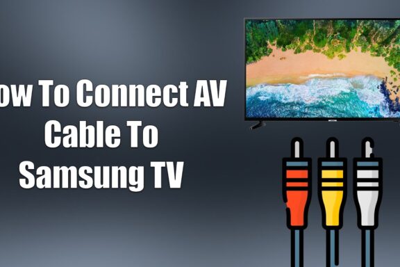 Where Do the Red White and Yellow Cables Go on a Samsung TV